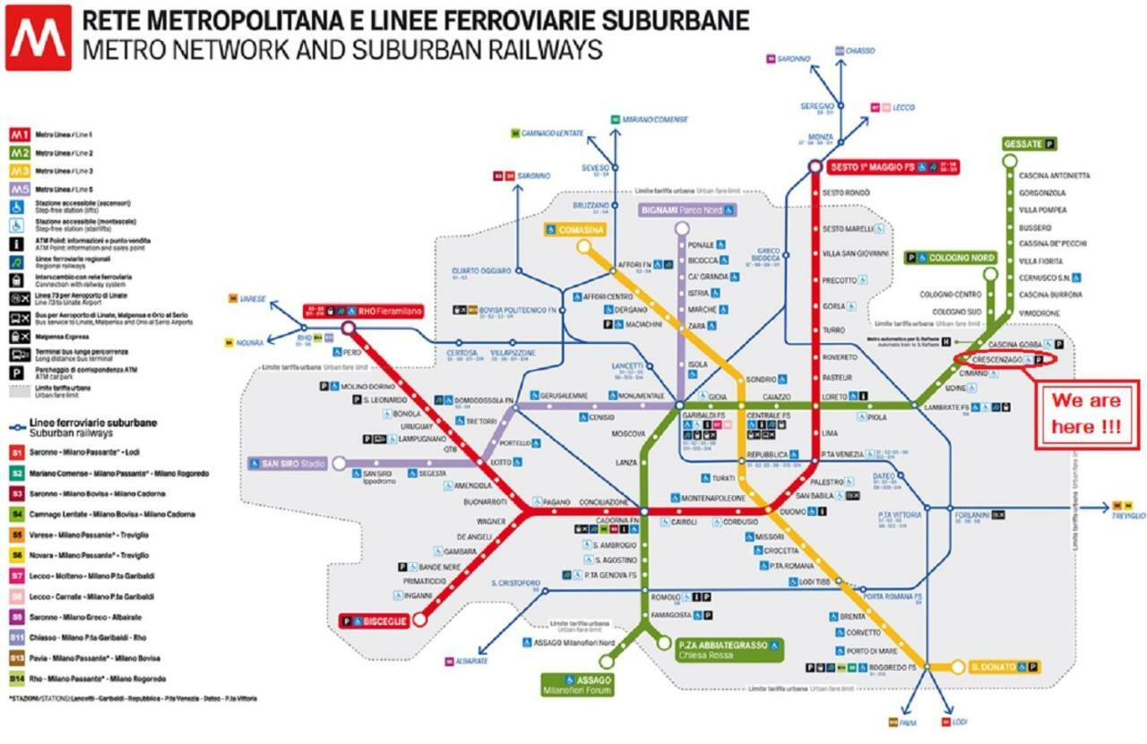 Appartamento Palmanova Vicino Alla Metropolitana มิลาน ภายนอก รูปภาพ